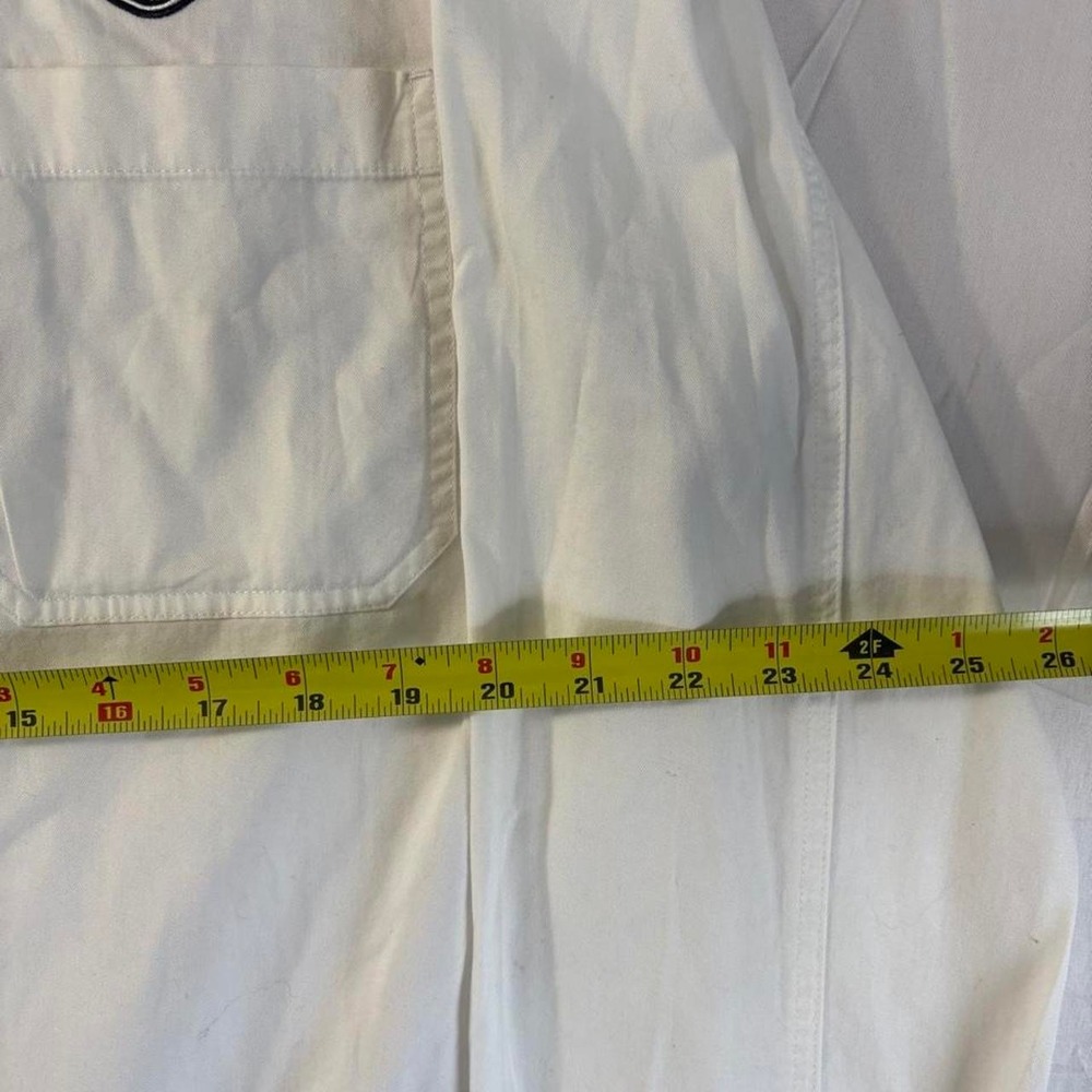 y2k harley davidson white button up logo shirt - Picture 3 of 5